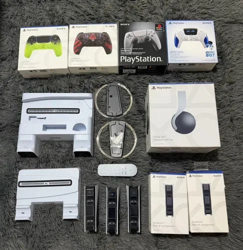 Diversos acessórios de ps5 (consultar valor)