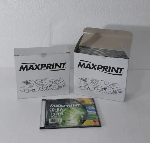 20 unidades RW REWRITABLE MAXPRINT 