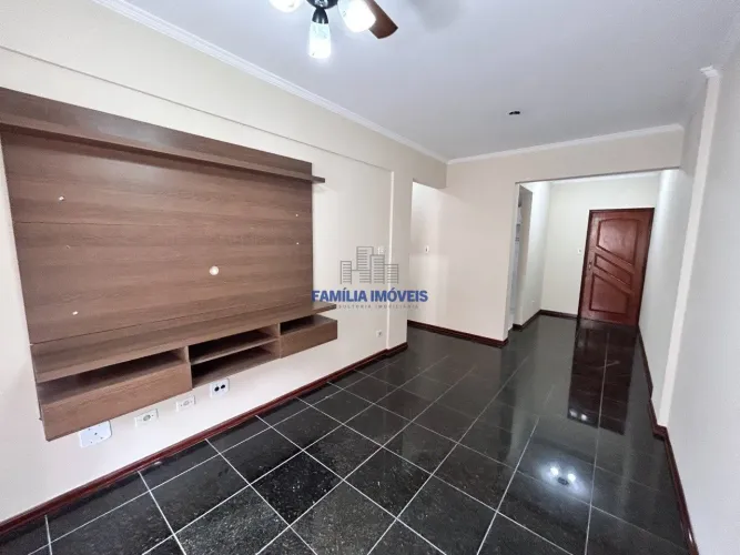 Apartamento para alugar 2 quartos sacada elevador Boqueirão Santos