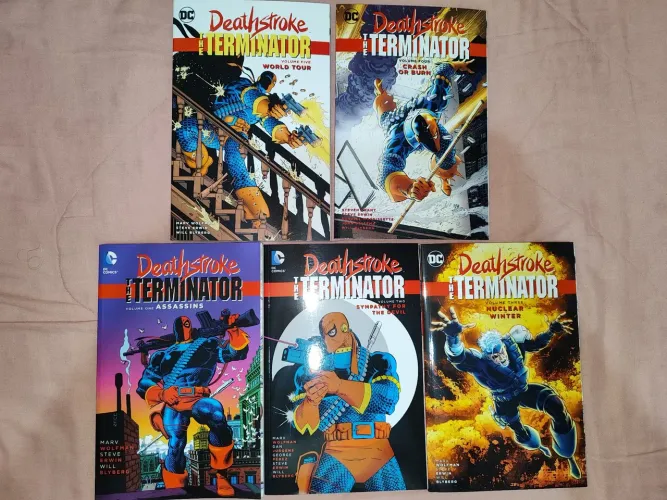 Deathstroke The Terminator 1 a 5 - Em INGLÊS 