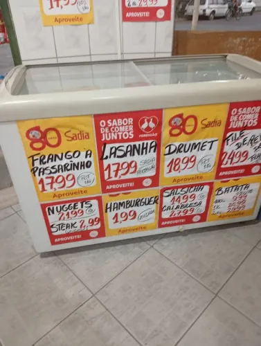 Passo ponto de uma mercearia