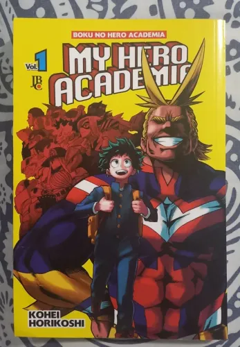 Mangá My Hero Academia - Boku no Hero, volume 1