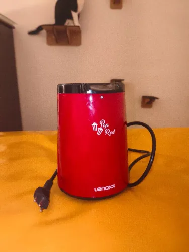 Pipoqueira Elétrica Lenoxx Pop Red