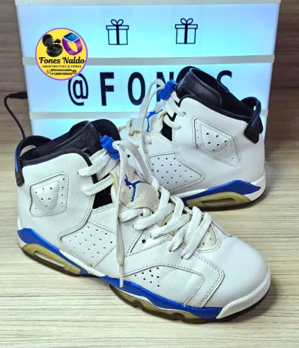 Nike Air Jordan 6 Retro Sport Blue.