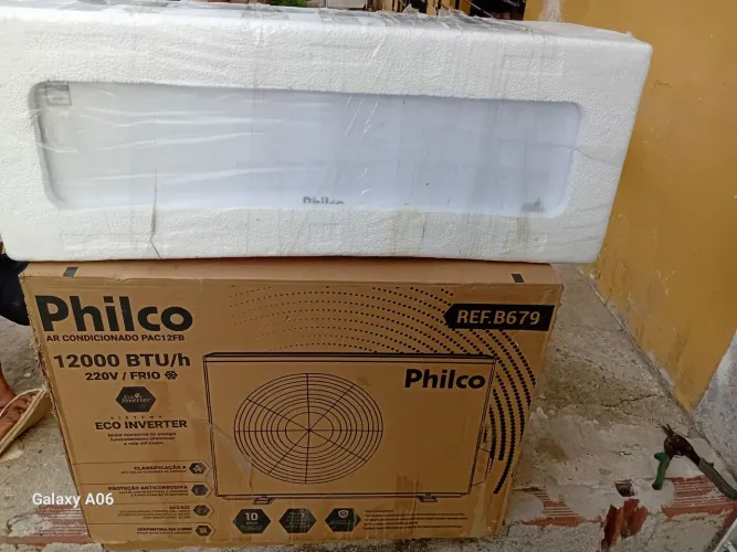 Ar condicionado Philco inverter 12000 btus.
