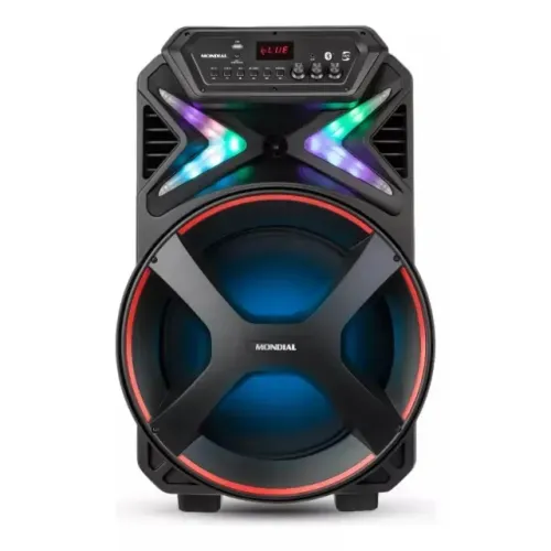 Caixa de Som Amplificada Mondial Connect Lights Plus Cm-700 Bivolt