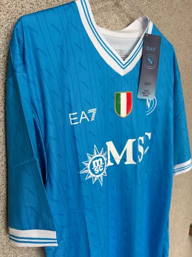 Camisa Napoli Futebol - 2026 - Tamanho Gg