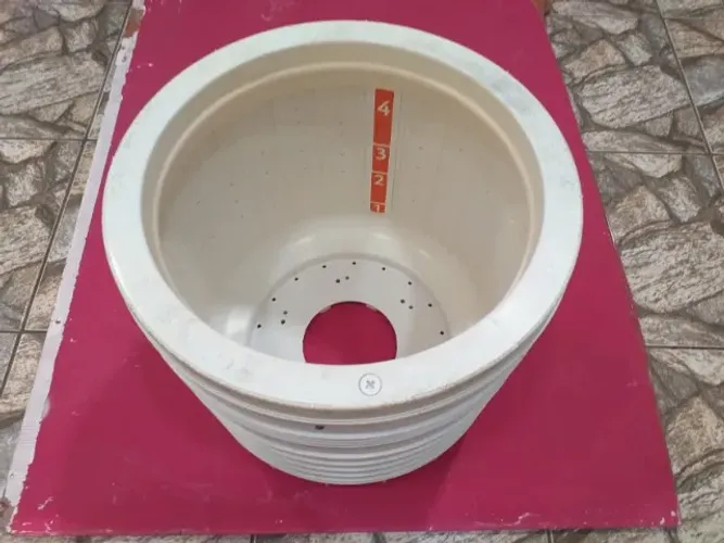 Cesto Plástico com Anel de Balanceamento Consul/Brastemp 10kg - Original