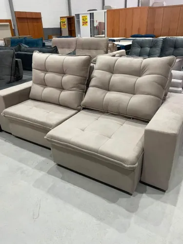 Sofá Retrátil e Reclinável OFERTA