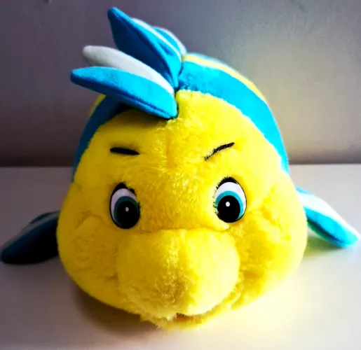 Linguado do filme A Pequena Sereia da Disney.ORIGINAL