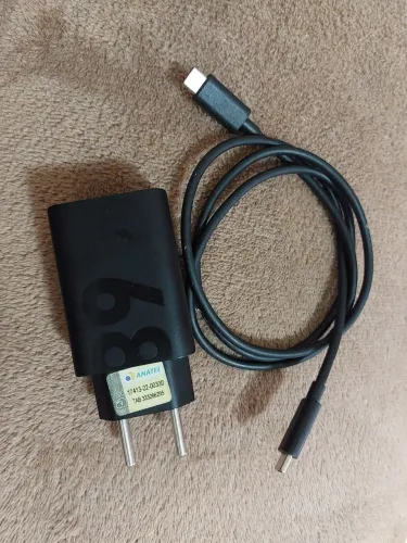 Carregador Motorola original turbo de 68w