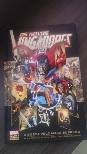 Os Novos Vingadores - A Busca Pelo Mago Supremo Marvel Deluxe Brian Michael Bendis