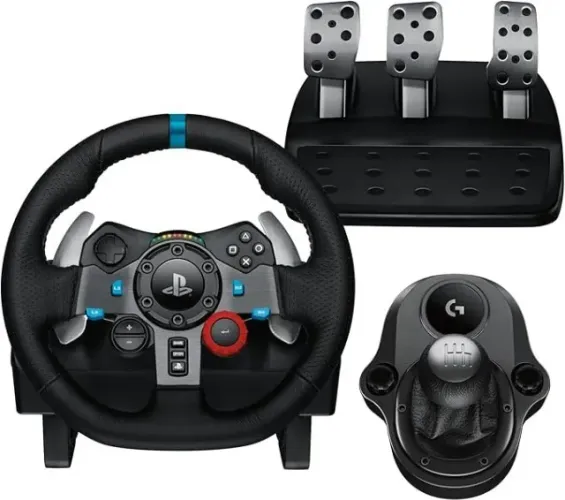 Volante de Corrida USB e Freio de Mão USB - Anapolis