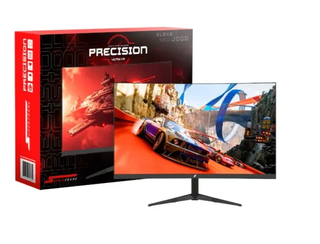 Monitor curvo