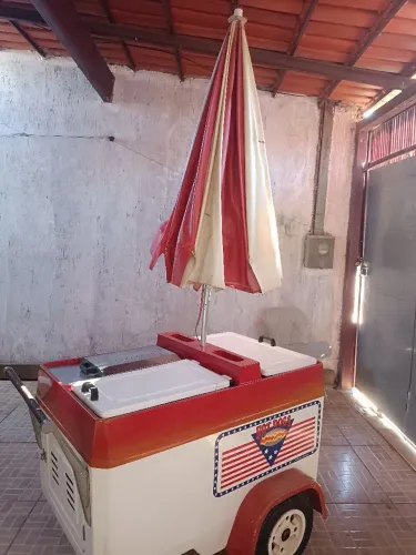 Carrinho de cachorro quente