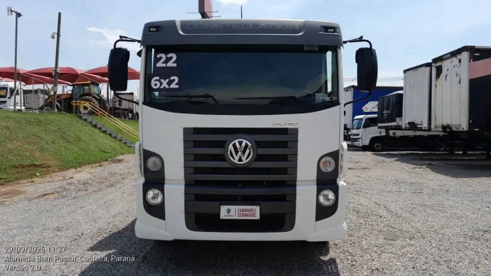 Volkswagen 24.280 E Constellation 6x2 2p (diesel)(E5) 2021/2022 Vamos Seminovos Curitiba
