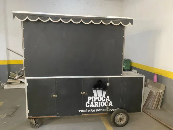 Carroça de pipoca 