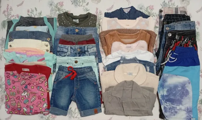Lote ideal para quem tem brechó infantil