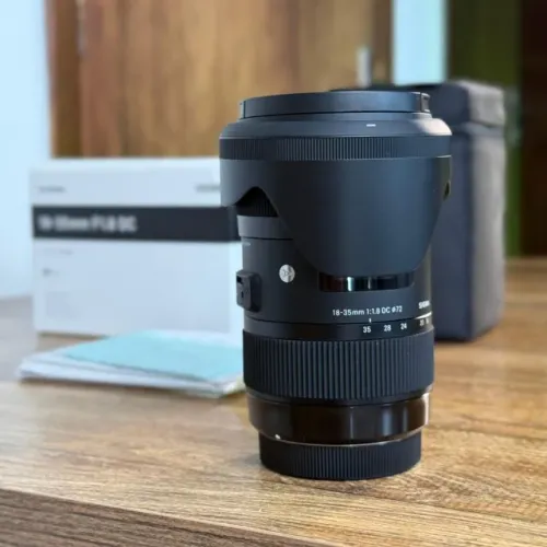 Lente Sigma 18-35mm F/1.8 Art Para Canon