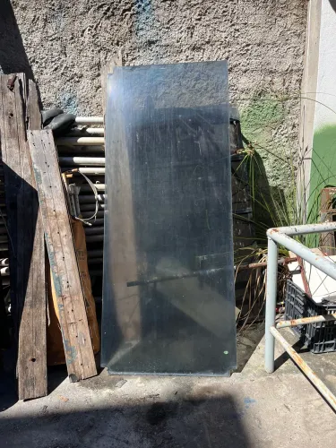 Vidro para box de banheiro.