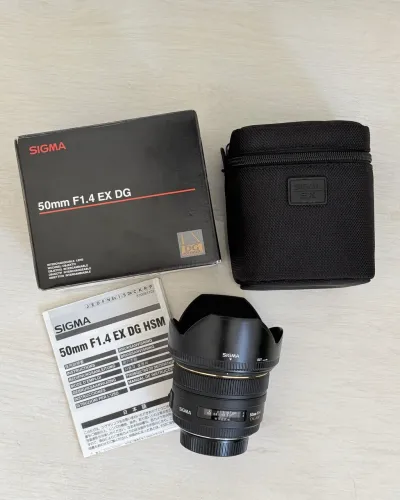 Sigma 50mm f/1.4 EX DG HSM para Nikon