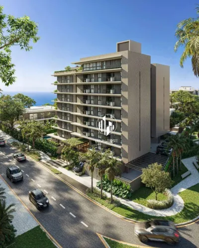 Apartamentos de Alto Padrão com 02 e 03 Quartos à 50m da Praia de Areia Dourada