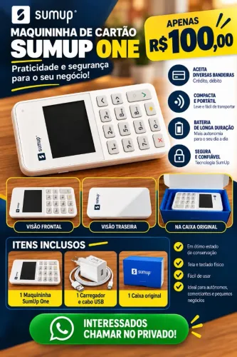 MAQUININHA DE CARTÃO SUMUP