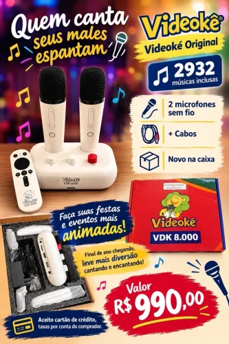 Videokê / Karaokê - VDK 8000