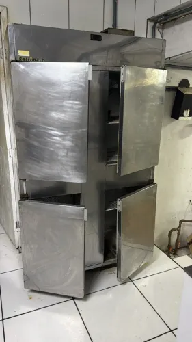 Refrigerador industrial inox Refrimate 110x55x190