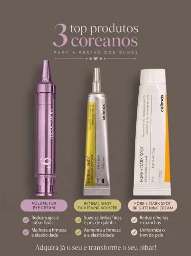 Produtos coreano skin care originais