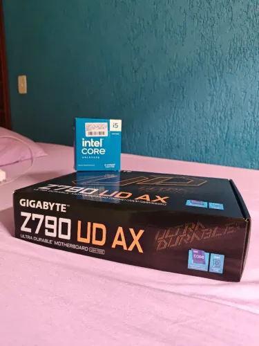 PROCESSADOR 14600KF + PLACA MÃE Z790 NOVA NUNCA USADA