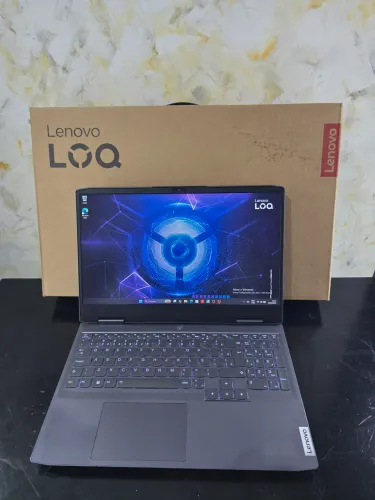 NOTEBOOK LENOVO LOQ I5-12TH 16GB DDR5 RTX 2050 512GB SSD com caixa