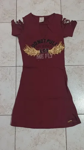 Vestido novo tamanho 12 anos