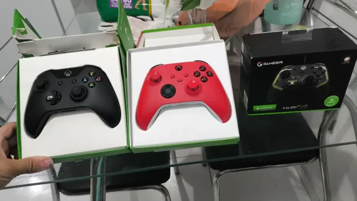 Controle de xbox em perfeito estado
