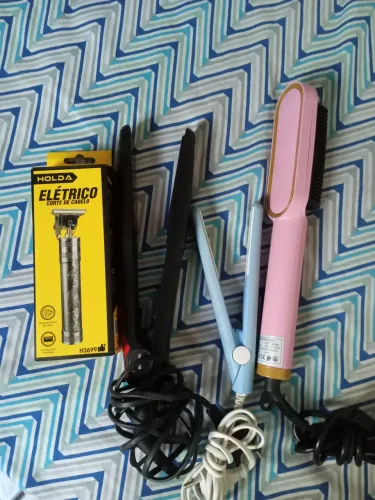 Lote chapinha e escova