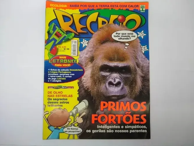 Revista Recreio Ano 2 N. 59 - Primos Fortões