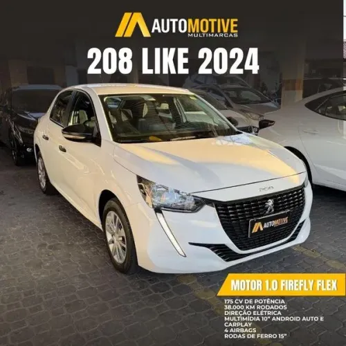 Peugeot 208 Like 1.0 Flex 6V 5P Mec. 2024