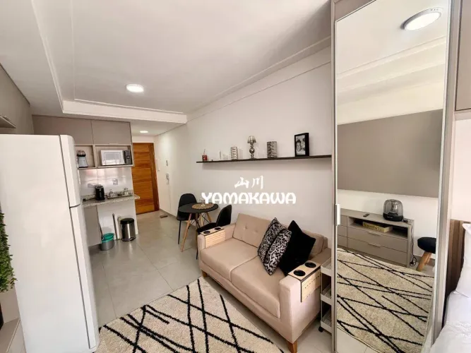 Apartamento com 1 dormitório para alugar, 24 m² por R$ 2.800,00/mês - Tatuapé - São Paulo/