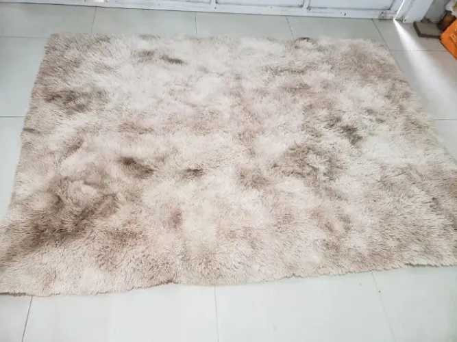 Tapete Felpudo Pelagem Alta Altomax - 2,00m x 1,50m - Mesclado