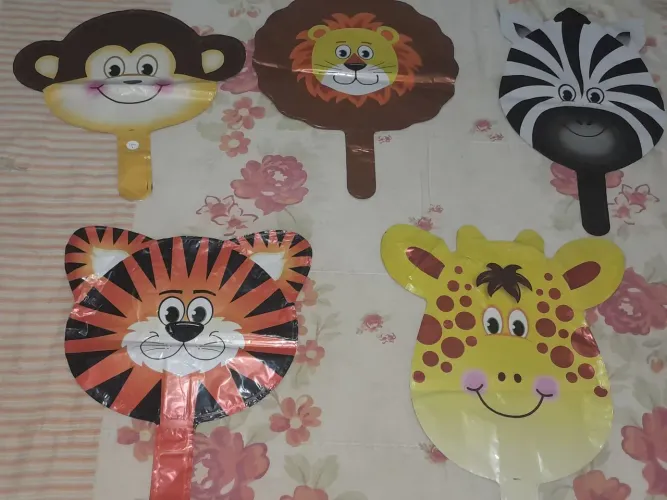 30 balões de bichinhos