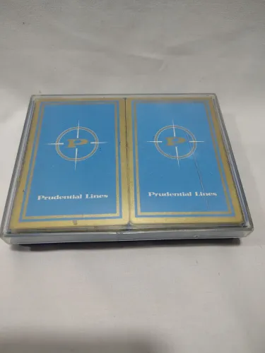 Jogo de Cartas Antigo Prudential Lines