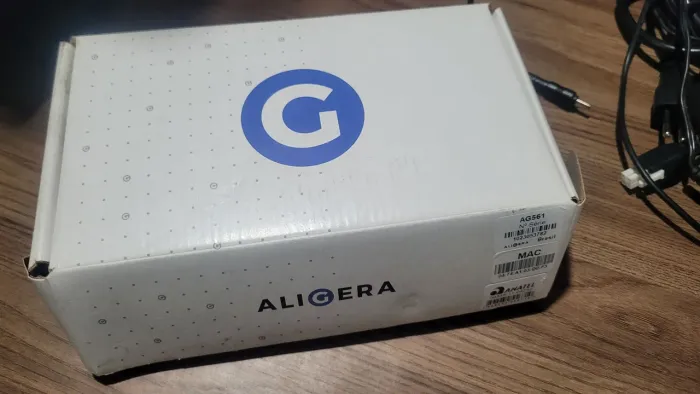 Gateway VoIP SIP E1 Aligera AG561 - 30 Canais / Completo na Caixa