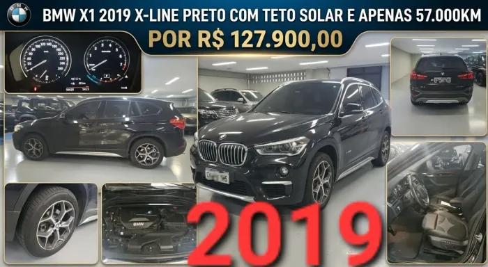 BMW X1 Sdrive 20I X-line 2.0 TB Active Flex 2019