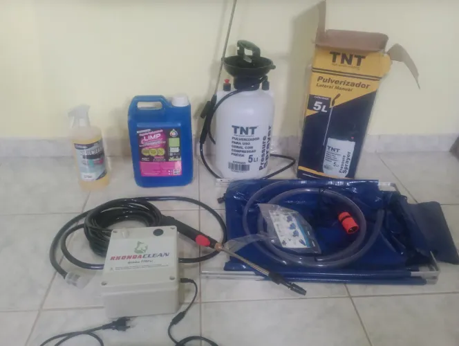 OFERTA RELÂMPAGO! Kit completo para limpeza e higienização de Ar Condicionado