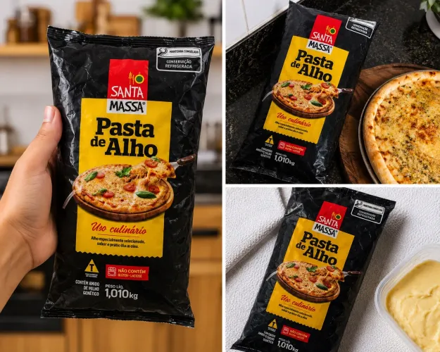 PASTA DE ALHO SANTA MASSA