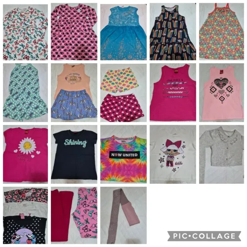 Lote Roupas Menina Tam. 8 (53 peças)