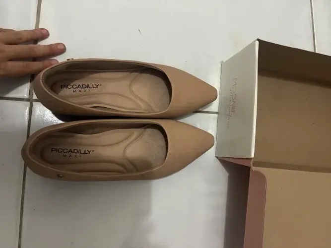 Sapatilha Picadilly nude seminova