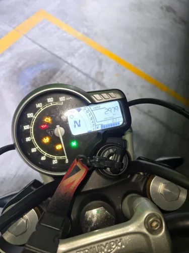 Triumph Scrambler 400X 2025 - Único Dono | Apenas 2.979 km | IPVA Pago