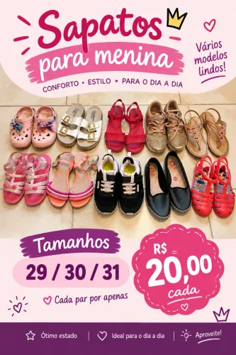 Calçado infantil