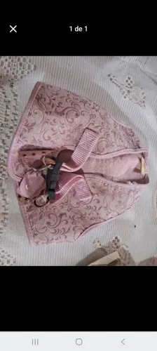 Peitoral para pet (peça nova )